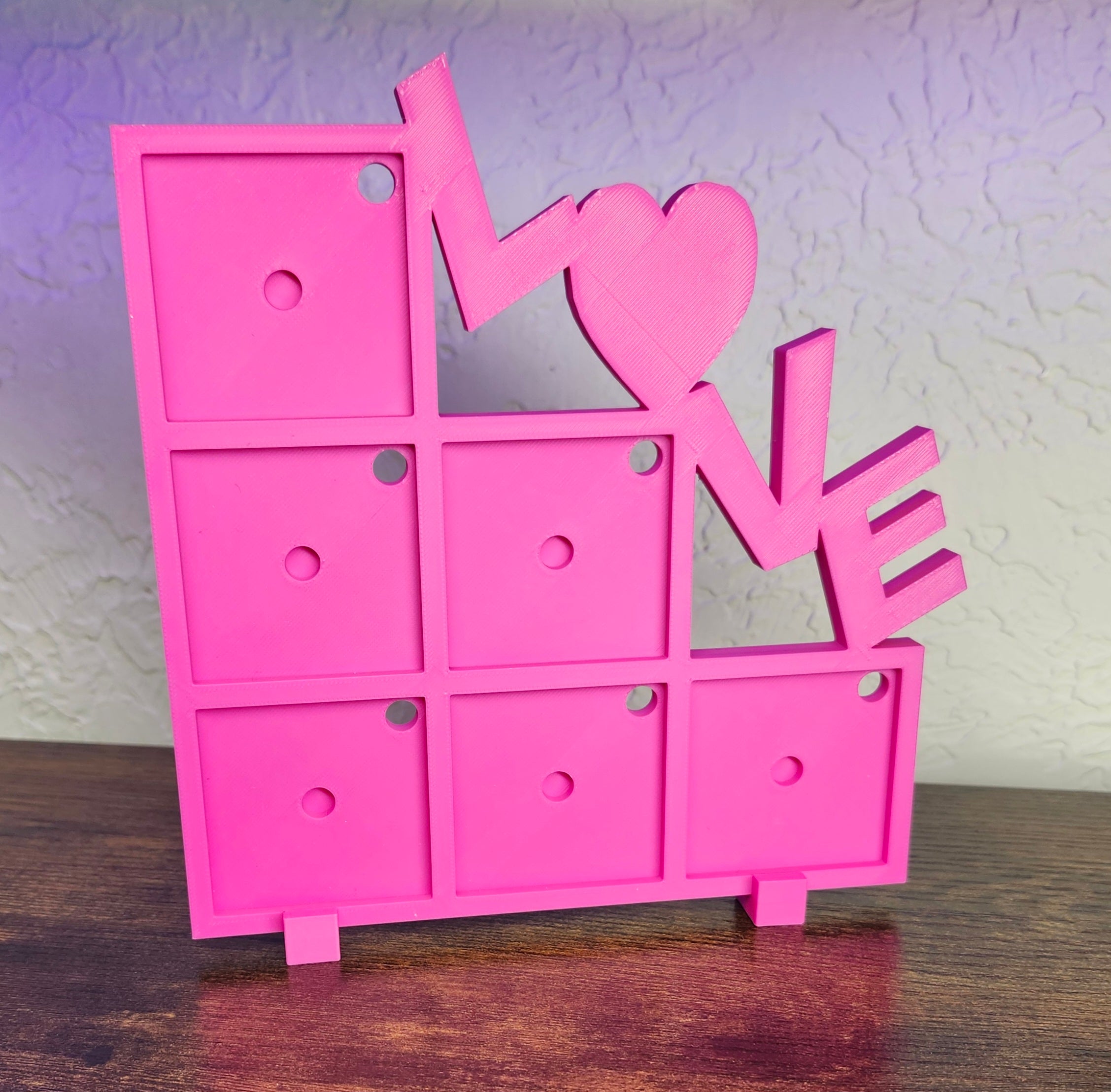 💕 LOVE Photo Magnet Frame – Complete Display Option Available