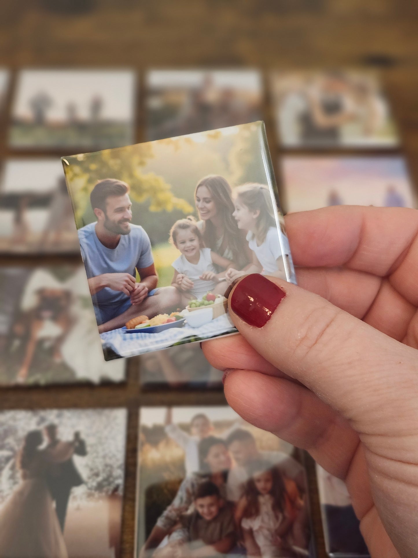 Personalized magnet set of 3