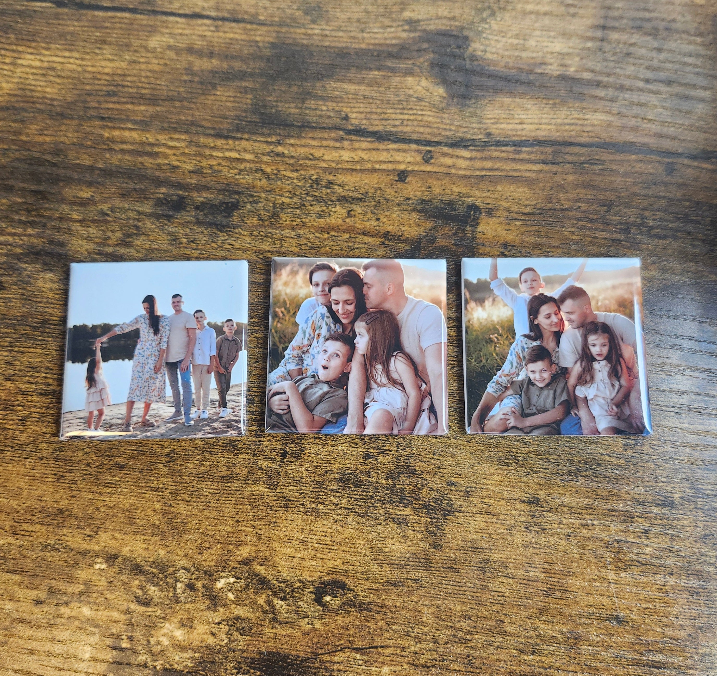 Personalized magnet set of 3